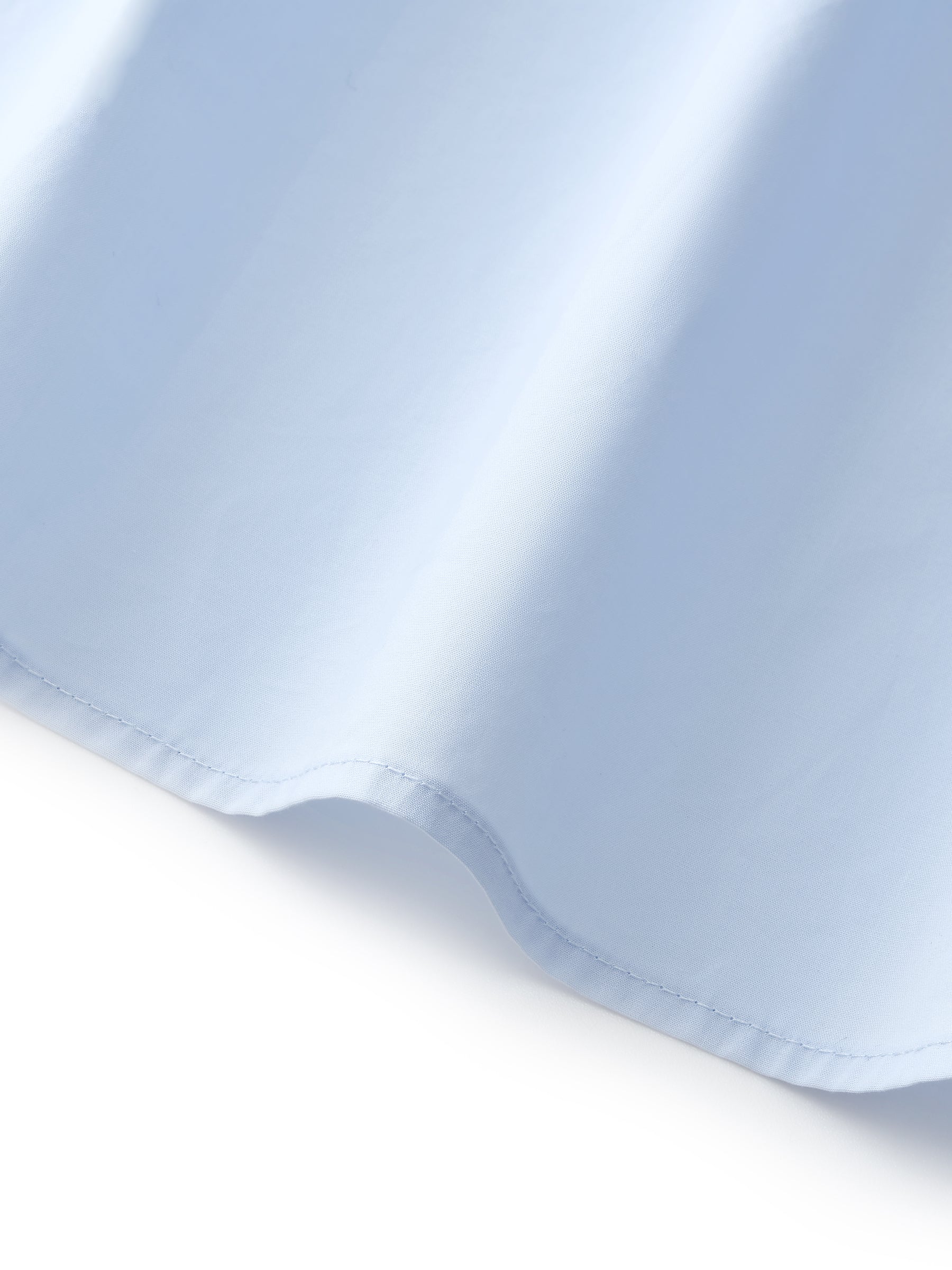 100% Cotton Women Puff Sleeve Mini Dress With Ribbon