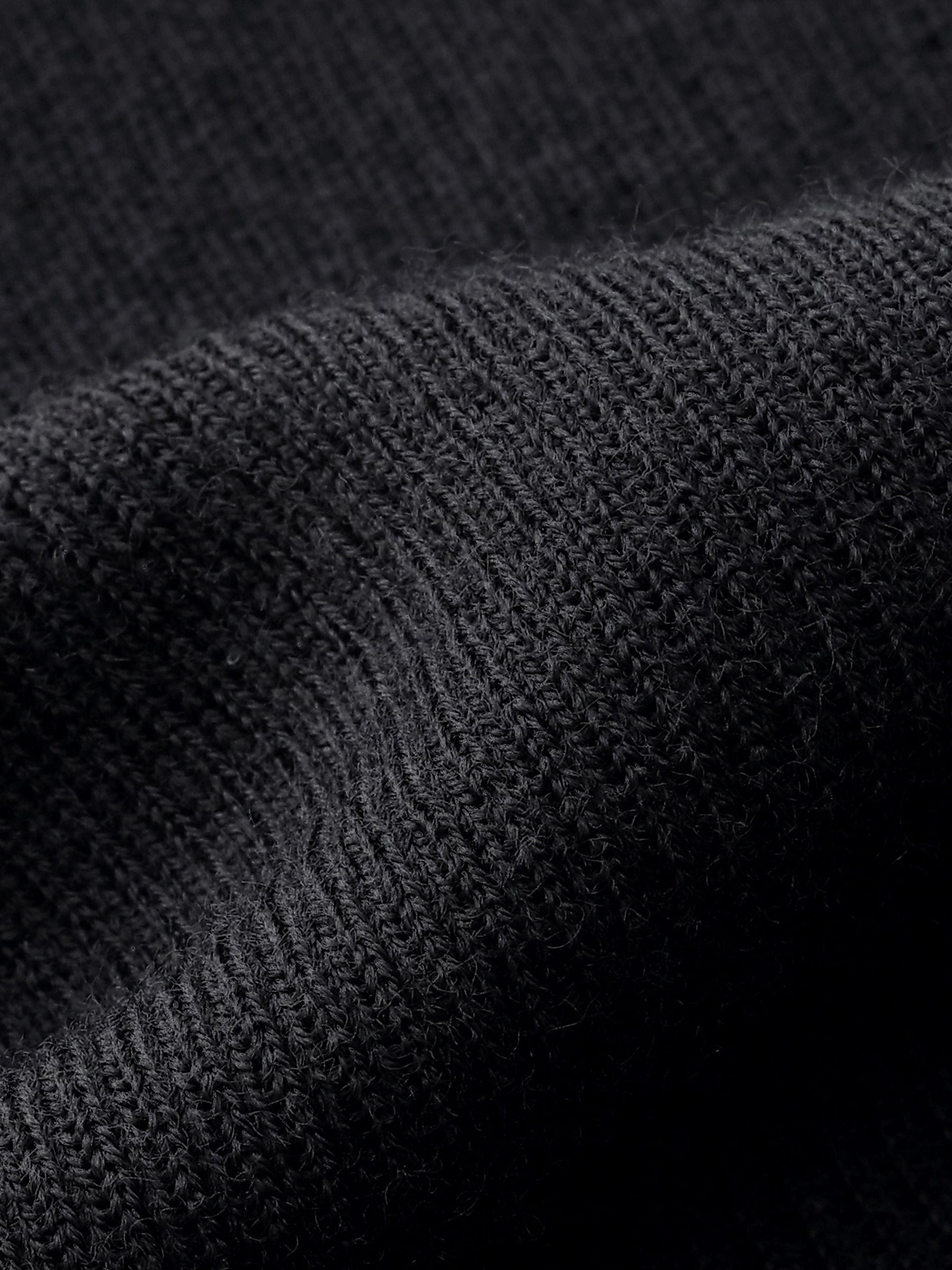 100% Machine Washable Wool Mock Neck Women Knit Top