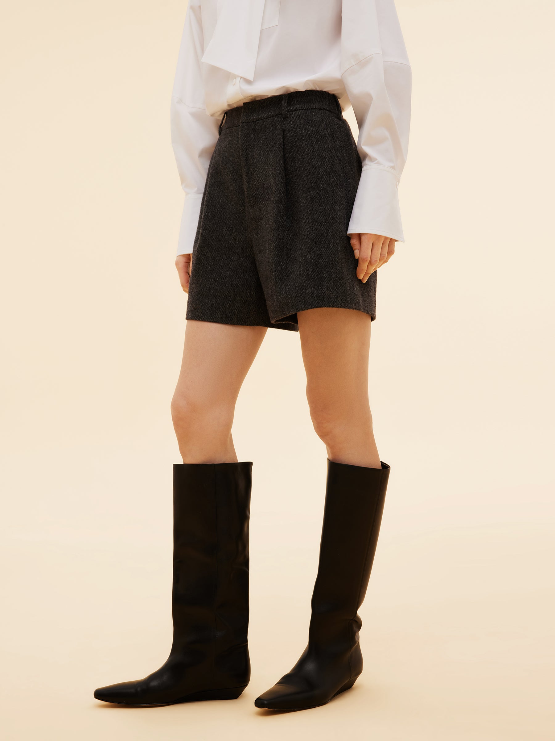 100% Washable Wool Women Shorts