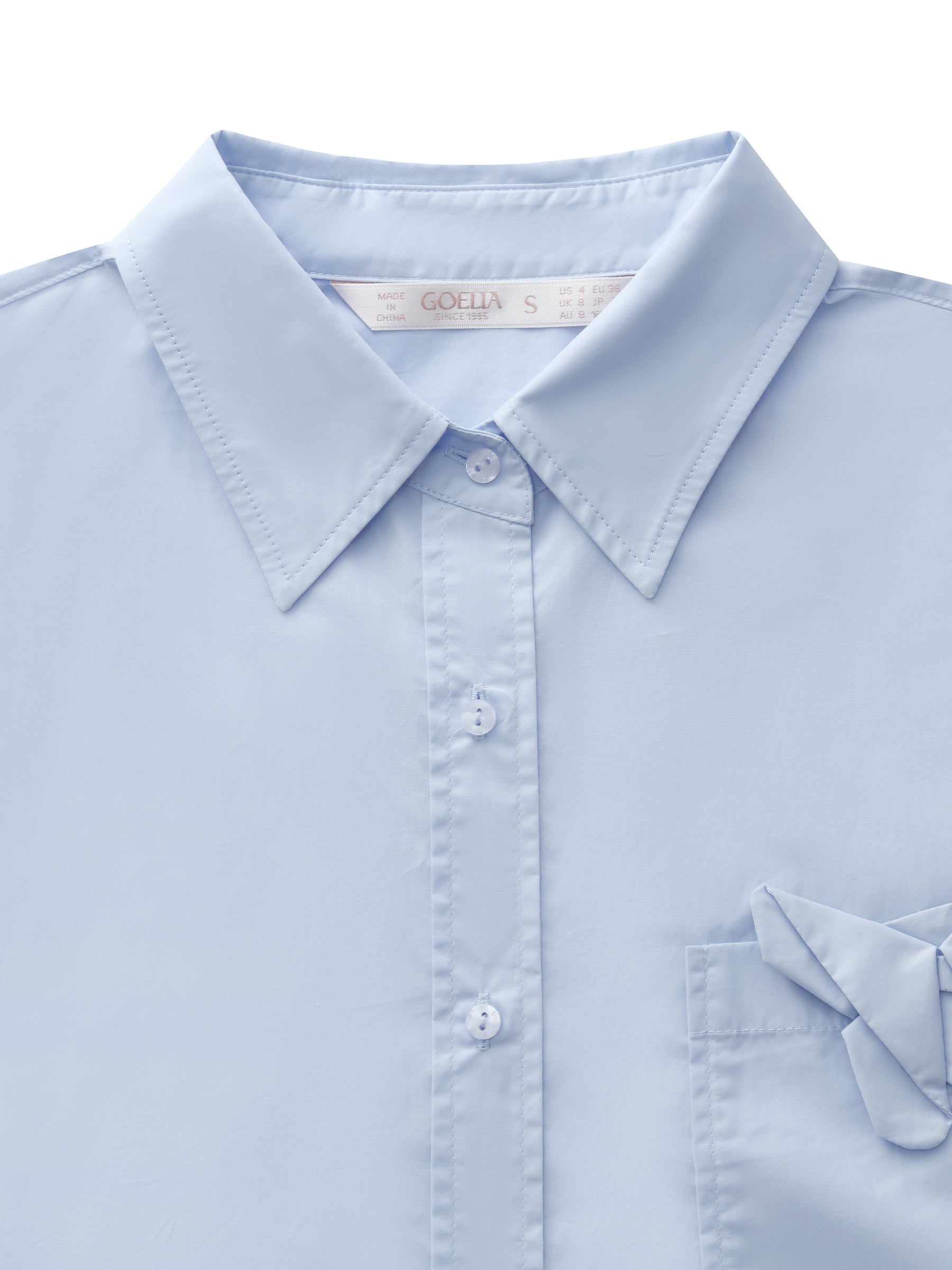 100% Cotton 3D Butterfly Women Loose Fit Shirt