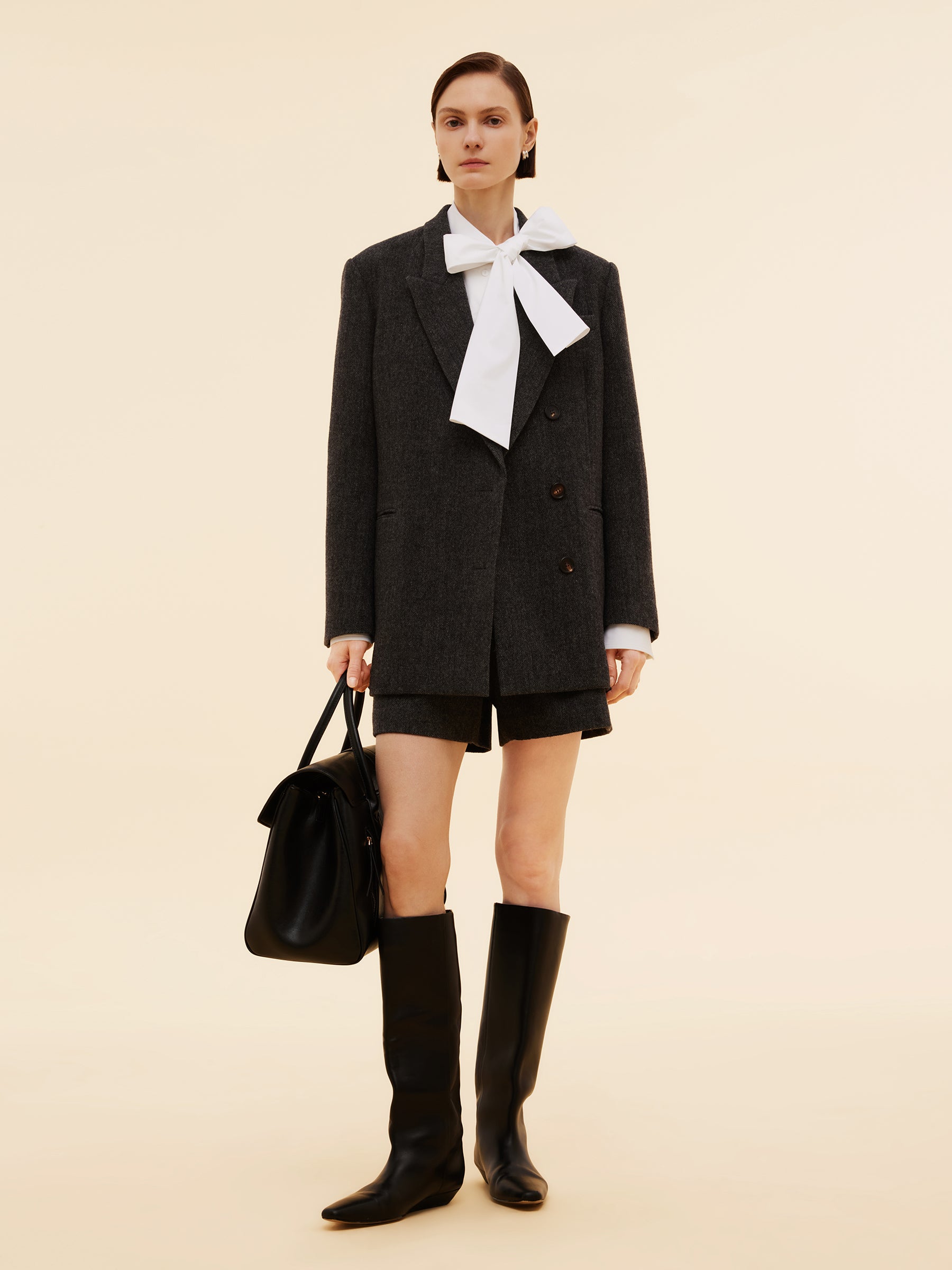 100% Washable Wool Women Shorts